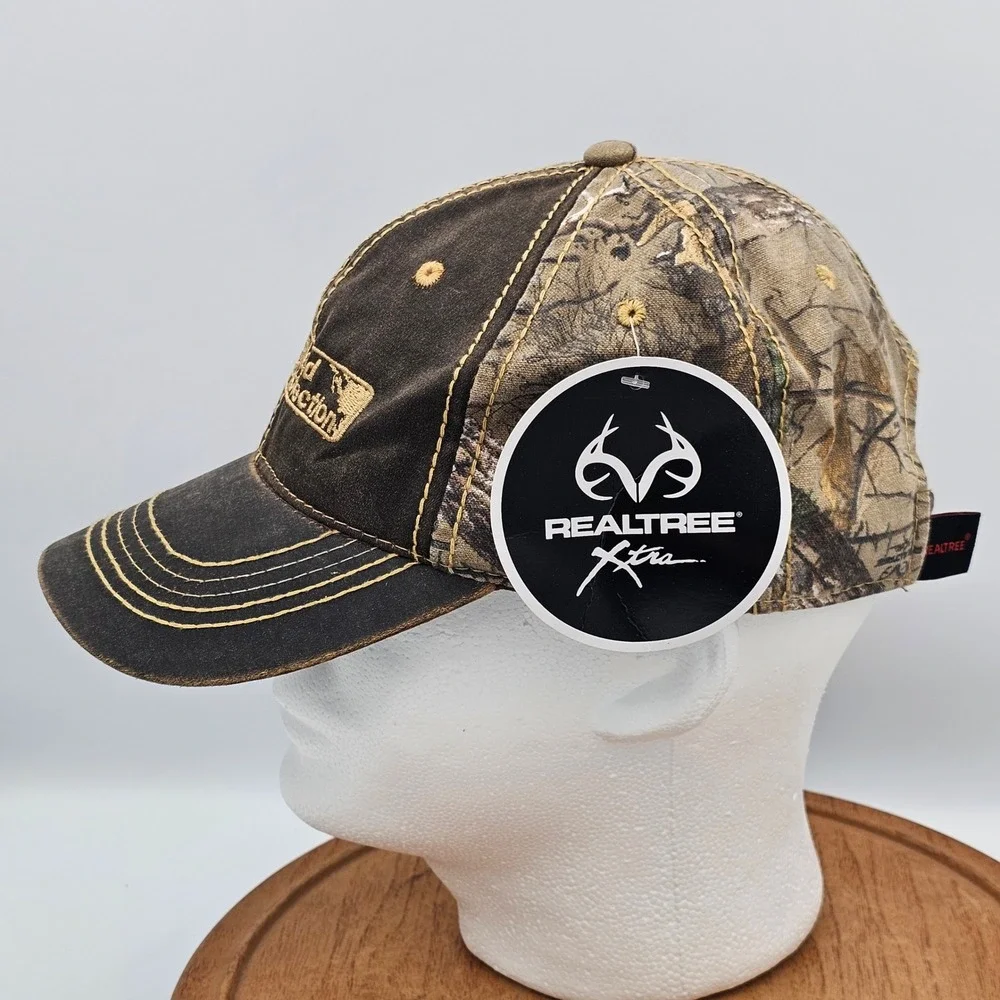 Realtree Xtra Camo Hat‎ Port Authority Distressed Trucker Northland Fire NWT